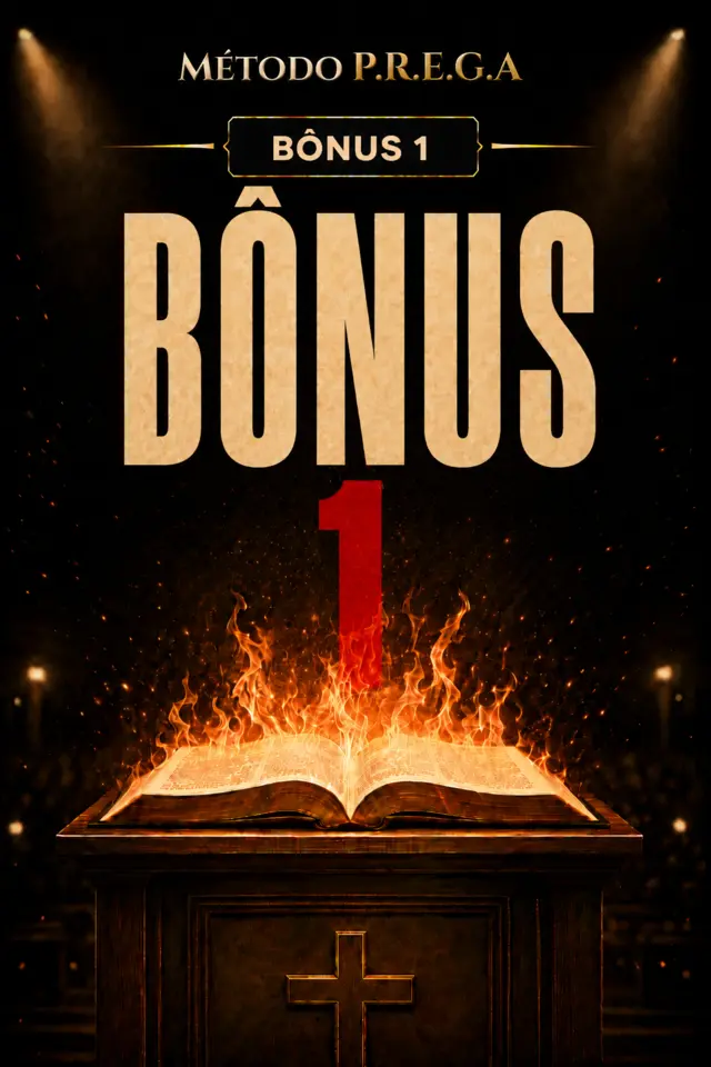 Bônus 1 do Método P.R.E.G.A.