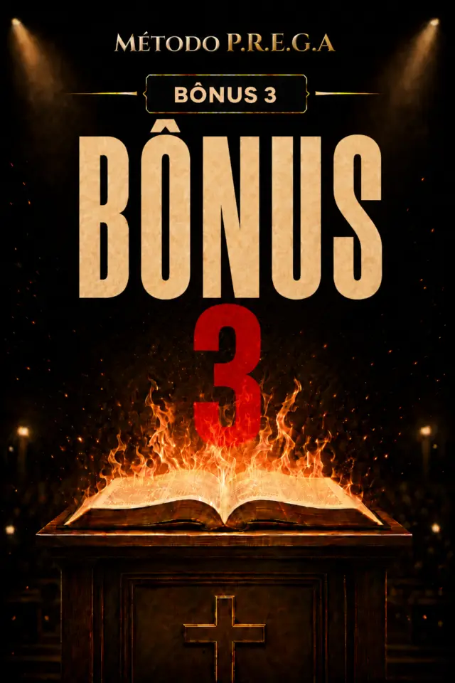 Bônus 3 do Método P.R.E.G.A.