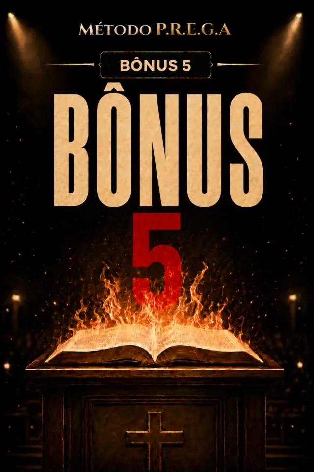 Bônus 5 do Método P.R.E.G.A.