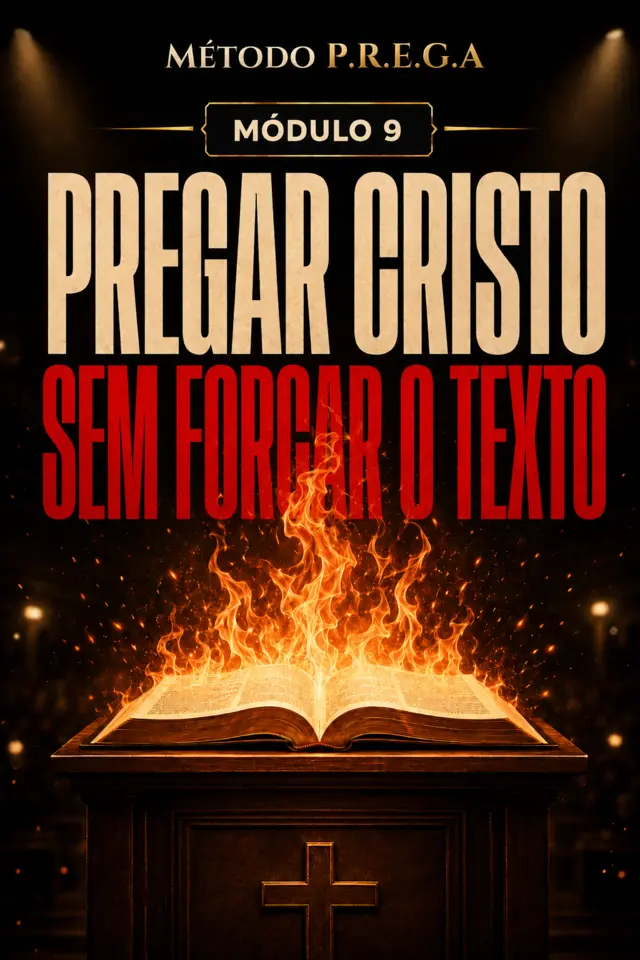 Módulo 9 — Pregar Cristo sem forçar o texto
